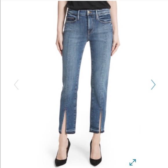 Frame Denim Denim - FRAME Le Nouveau Straight Split Hem Jeans | 30